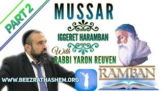 REBUKE WITH LOVE - MUSSAR Iggeret HaRAMBAN (2)