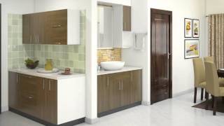 2BHK Home interior design
