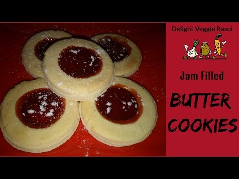 VIDEO : jam cookies | jam filled butter cookies- hindi with english subtitles - thisthisjam cookie recipeis very easy to make and tastes very yummy. youthisthisjam cookie recipeis very easy to make and tastes very yummy. youcan makethis w ...