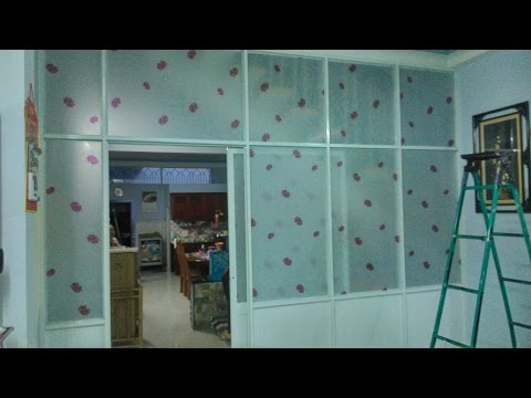 hướng dẫn làm vách nhôm kính,vách ngăn phòng nhôm kính
