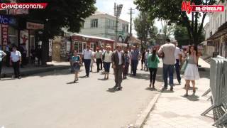 Видео Снос рынка на улице Козлова в Симферополе от Аргументы недели Крым, улица Щаденко, Симферополь, Украина