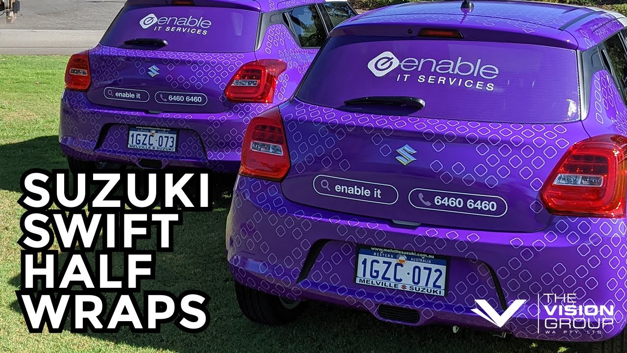 Suzuki Swift Wrap Makeover For Enable IT