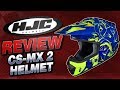 HJC CS-MX 2 Helmet Review from Sportbiketrackgear.com YouTube Video