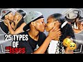 25 TYPES OF KISSES !😘 🤤with @PalesaMatshitse 🥰.