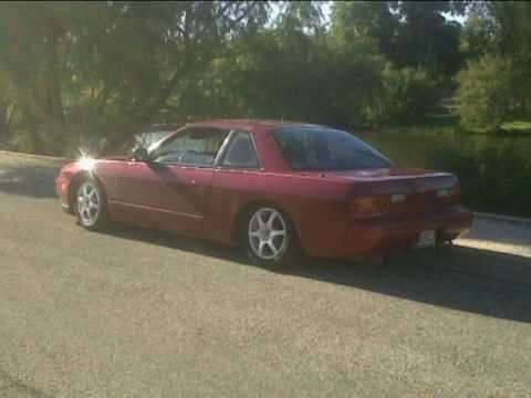 A few pics of my 89 Nissan 240sx coupe slammed more to come soon