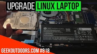 Linux Laptop UPGRADE! (The "PERFECT" Linux Laptop?) Geekoutdoors.com EP818