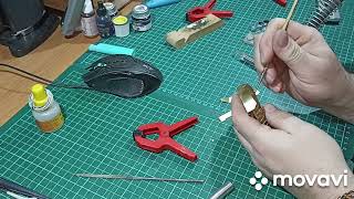 Реставрация и сборка модели линкора Бисмарк. часть 29. башни ГК