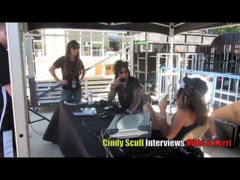 Nikki Sixx and Kerri Kasem in Dallas