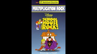 Opening & Closing To School House Rock Multiplication Rock 25Th Anniversary Collection Vhs 1997