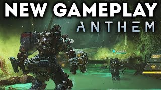 Anthem - New Gameplay Walkthrough 20 Minutes Boss Battle Stronghold Mission Open World Gameplay