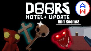 ((Dansk Roblox)) - Spiller Doors Hotel + Update! (Åbner Rooms) Ft. Oliver
