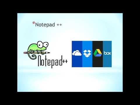 Web Editor Tools โปรแกรมเขียนเว็บ Notepad++