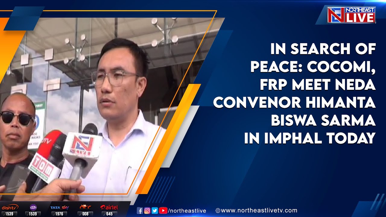 In search of peace: COCOMI, FRP meet NEDA Convenor In search of peace: COCOMI, FRP meet NEDA Convenor