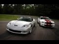 2010 Chevrolet Corvette Grand Sport vs. 2010 Ford Mustang Shelby GT500 - Car and Driver