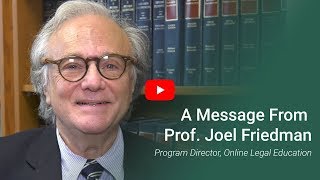 A Message From the Program Director | Joel Friedman