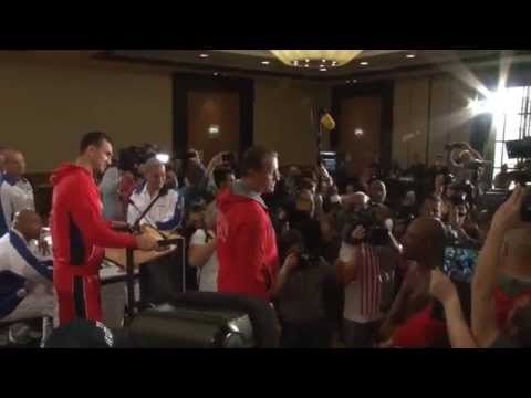 Eklat! Shannon Briggs stürmt PK von Wladimir Klitschko | Weltmeister...