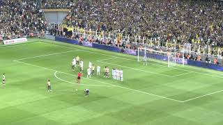 Fenerbahçe Şampiyonlar ligi maçı İrfan Can Kahveci kusursuz frikik