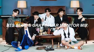 Blue & Gray - Bts 방탄소년단 In Ear Monitor Mix Edit