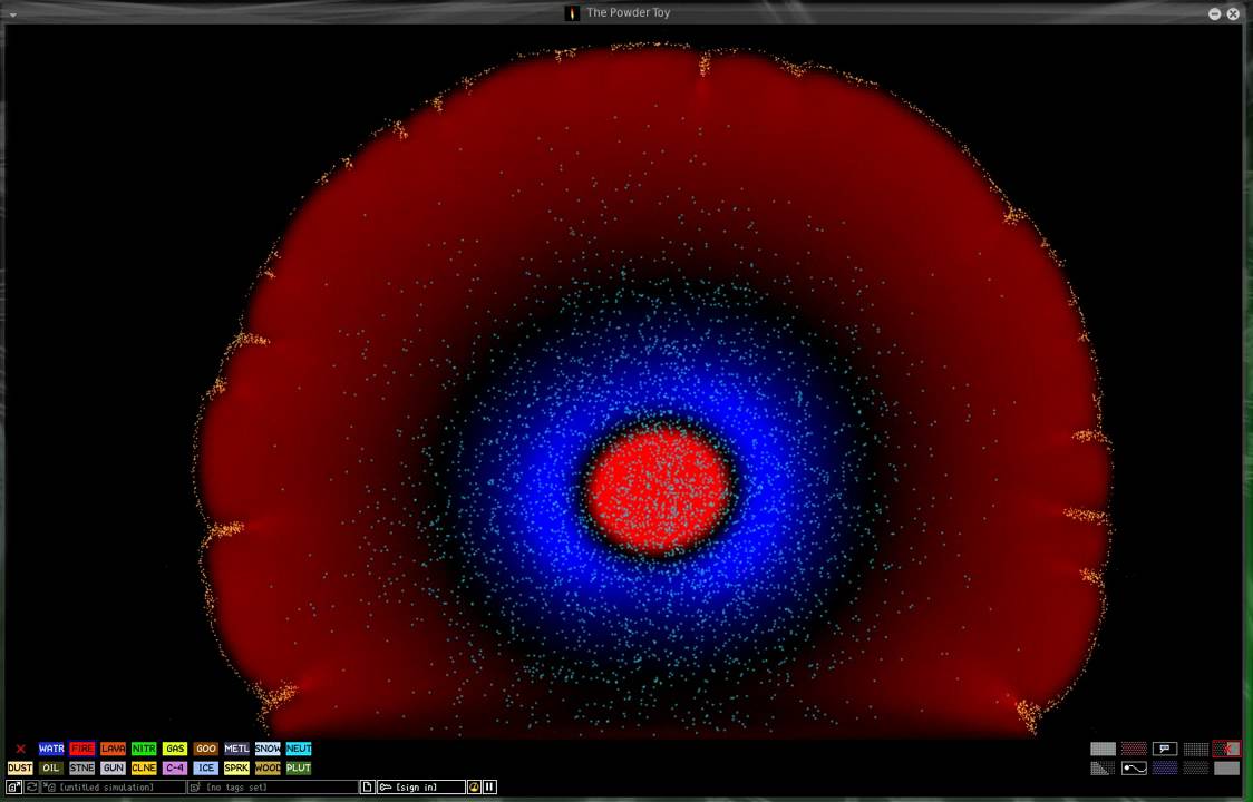 Making a Plutonium Nuke using Powder Toy YouTube