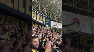 Alanya 0 Fenerbahçe 1 , 24.09.2023 Fenerbahçe Tribünü Resitali 2