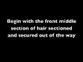 hairstyle