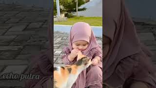Bocil Pakai Jilbab, Cantik Imuut..