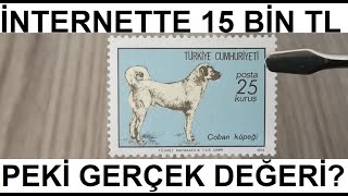 1973 Çoban Köpeği Pulu - İnternette 15 Bin Lira Peki Gerçek Değeri Ne?