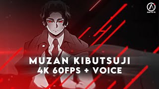 Muzan Kibutsuji Lynx Shadow 4K 60Fps Voice