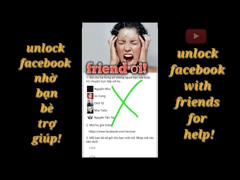 Unblock facebook account nhờ bạn bè trợ giúp | Minh kiệt - tg