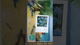 Day 4 Of 7- Day Mini Polaroid Painting Challenge