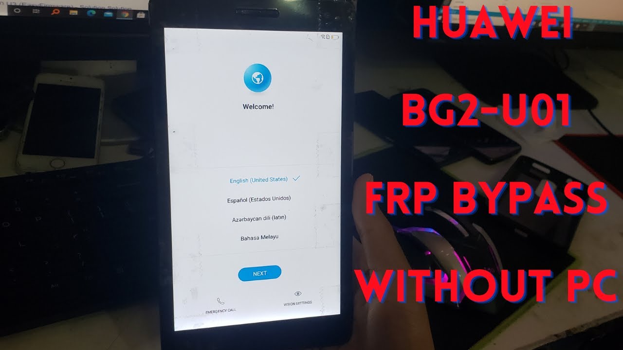 Huawei BG2-U01 FRP/Google Lock Bypass Without PC | Huawei BG2-U01 FRP/Google Lock Bypass Without PC |