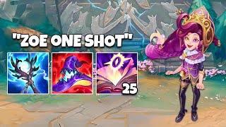 Full Ap Zoe Mid Is Crazy Op One Q One Kill