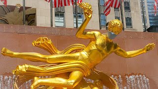 Prometheus & His Mask - Rockefeller Center -