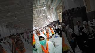 Orange Group Of Indonesia Doing Saee At Safa Marwa Haram