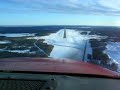 Cessna 172 landing at CYVO