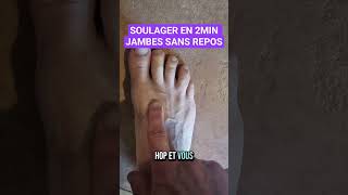 Soulager En 2Min Les Jambes Sans Repos.