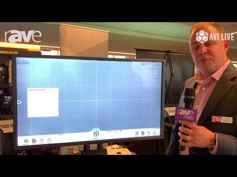 AVI LIVE: T1V Shows ThinkHub, an Interactive Collaboration Solution for Large Canvases