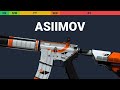 M4A4 Asiimov - Skin Float And Wear Preview