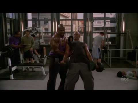 My Wife and Kids - Terry Crews Euro Training in his gym. The same day Michael realizes he can't fit into his favourite pair of vintage jeans, he runs into an...