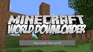Minecraft 1.1 Mody - Ściągnij świat z serwera multiplayer - World Downloader
