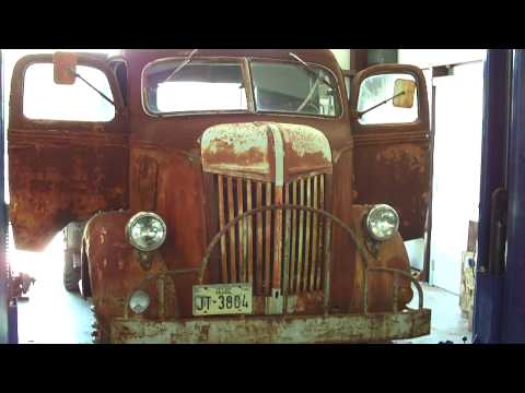 1947 ford COE cab over engine first day home