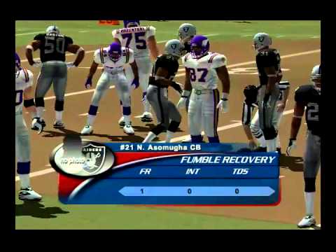 Nfl Gameday 2004 Raiders Vs Vikings Pt 2 Ps2 Hd Nfl Gameday 2004 Raiders Vs Vikings Pt 2 Ps2 Hd