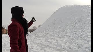GRAVIR UNE MONTAGNE DE NEIGE