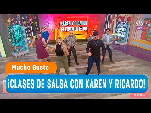 ¡Clases de salsa con Karen y Ricardo! - Mucho gusto 2018