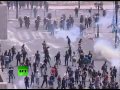 Athens War Zone: Latest dramatic footage of Syntagma square riots