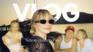 Vlog 2 Çocuklu Ilk Yaz Tatili Selimiye Bozburun