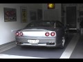 FERRARI 550 Maranello Tubi Style & X-Pipe exhaust sounds