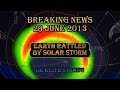 BREAKING NEWS - EARTH RATTLED BY SOLAR STORM