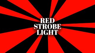 Red Strobe Disco Light | Party Lights | Fps 60 | 4K | 1Hour