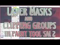 Paint Tool SAI: Layer Masks and Clipping Groups!